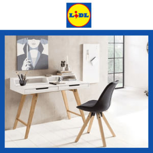 LIDL Angebot: Wohnling Schreibtisch Skandi – Modern, praktisch, stilvoll! –  Super Sparfuechse